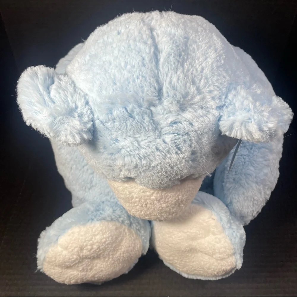 JUMBO RARE VHTF BNWT Mary Meyer Huge Blue Teddy Bear GREAT GIFT - Picture 11 of 16